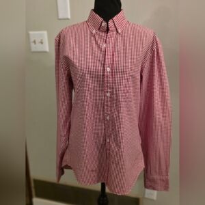 NWT J Crew Men's Red Checkered Shirt
